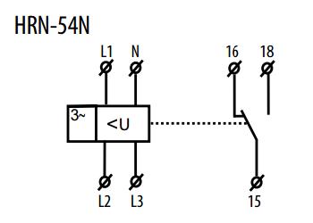 Схема HRN-54N