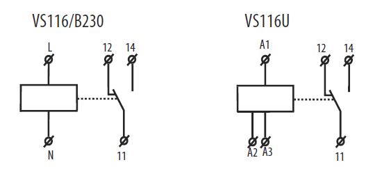 Схема VS116
