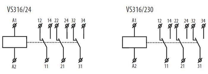 Схема VS316