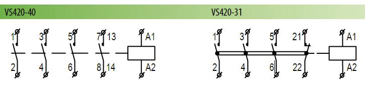 Схема подключения VS420