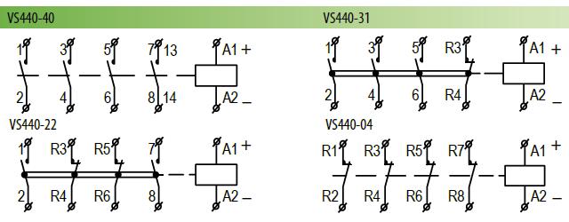Схема подключения VS440